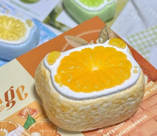 Orange Toast Squishy Mold