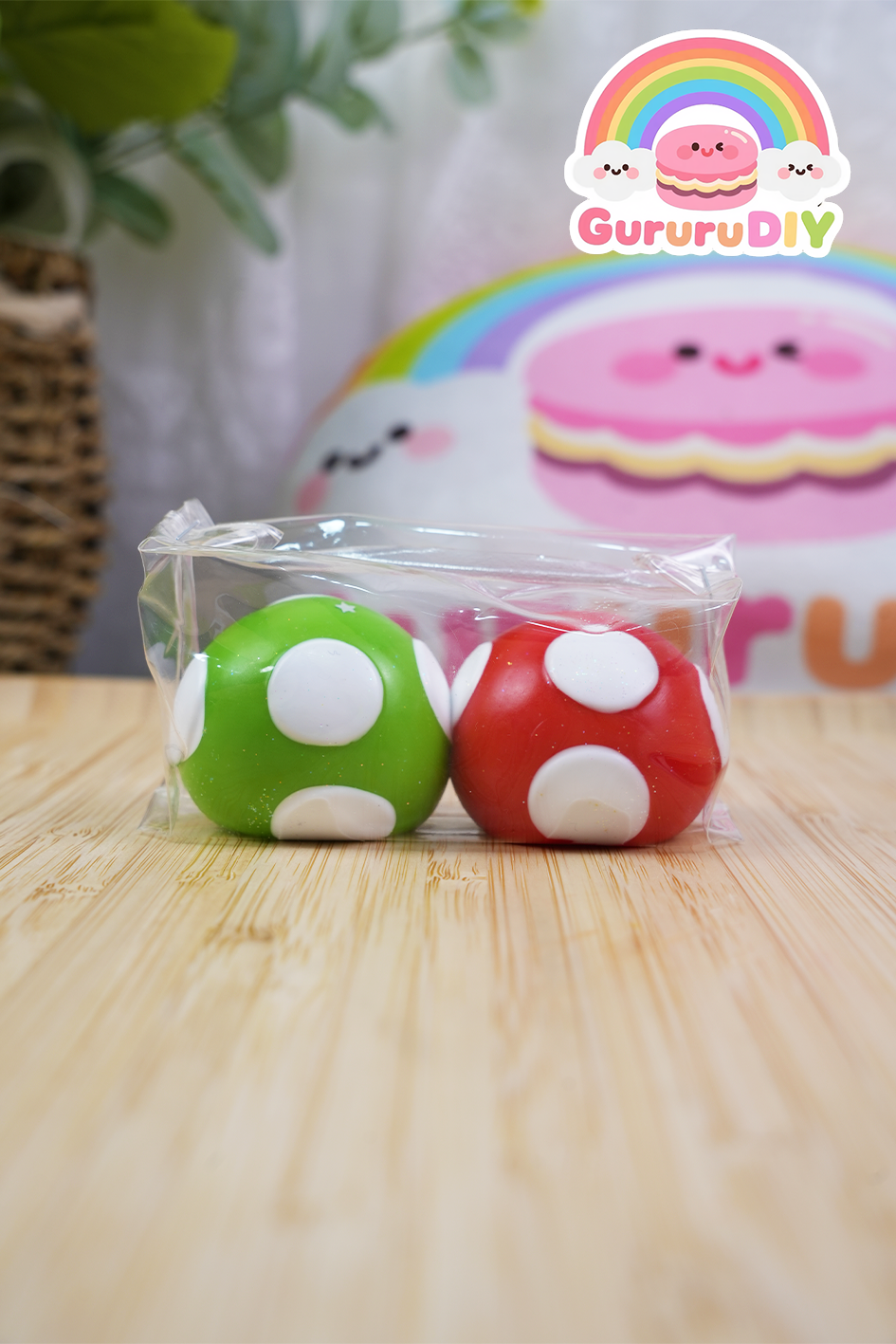 Squishy Finished Product - Mario Mushroom