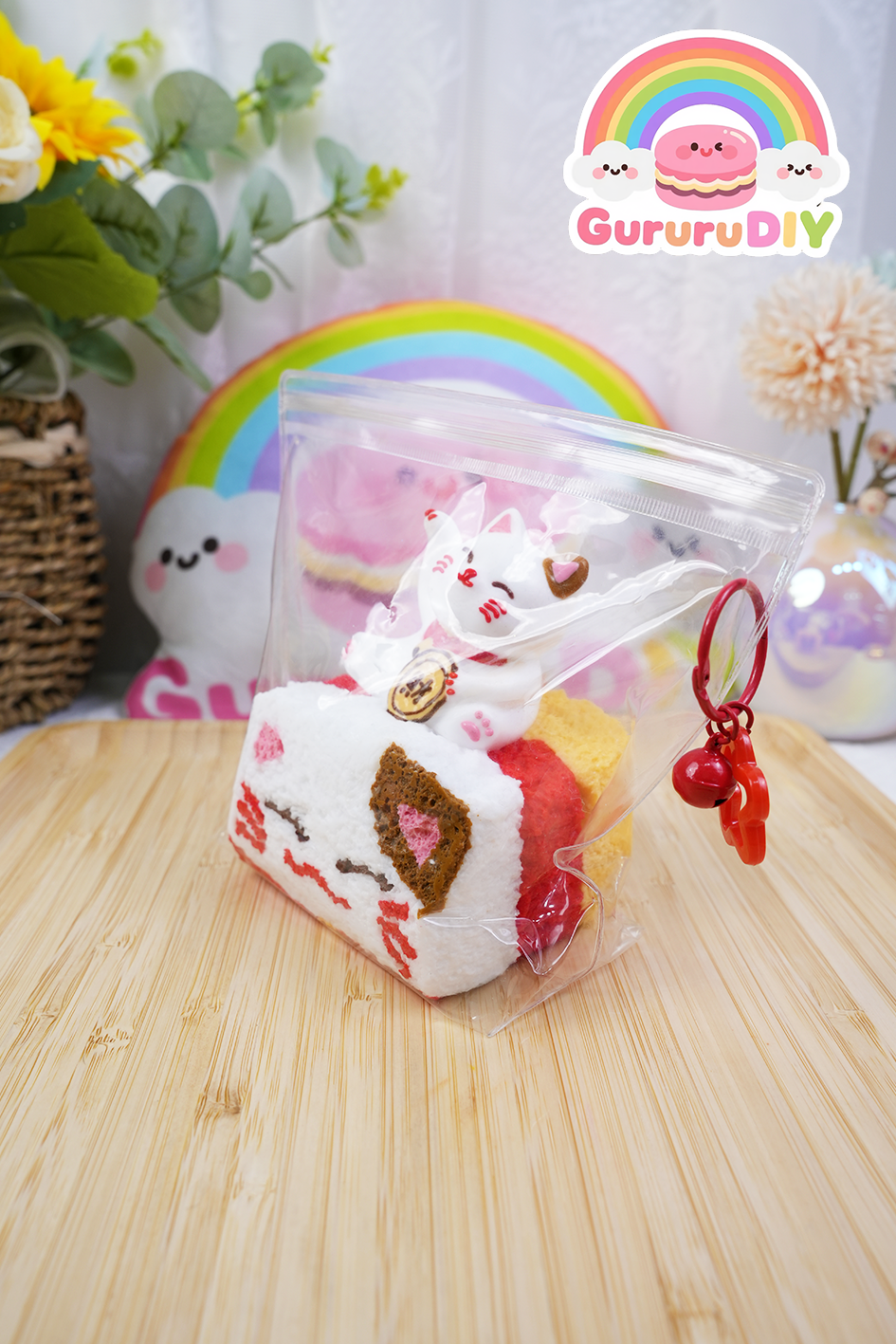 Squishy finished product - Maneki-neko