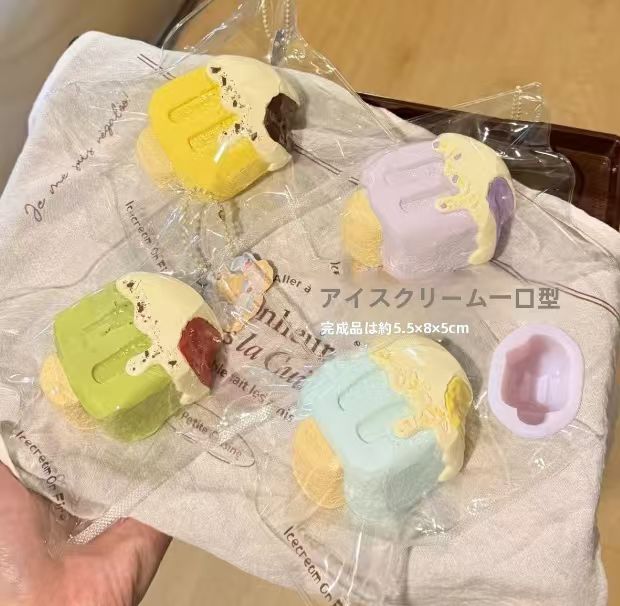 スクイ一ズ作成用型-アイスクリ一ム