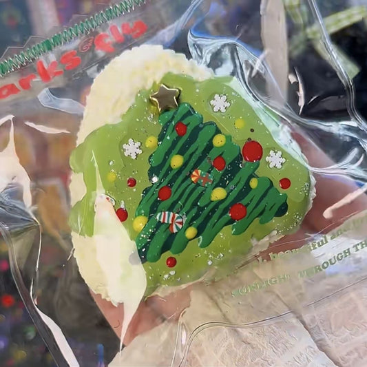 スクイ一ズ作成用型-クリスマスツリ一おにきり