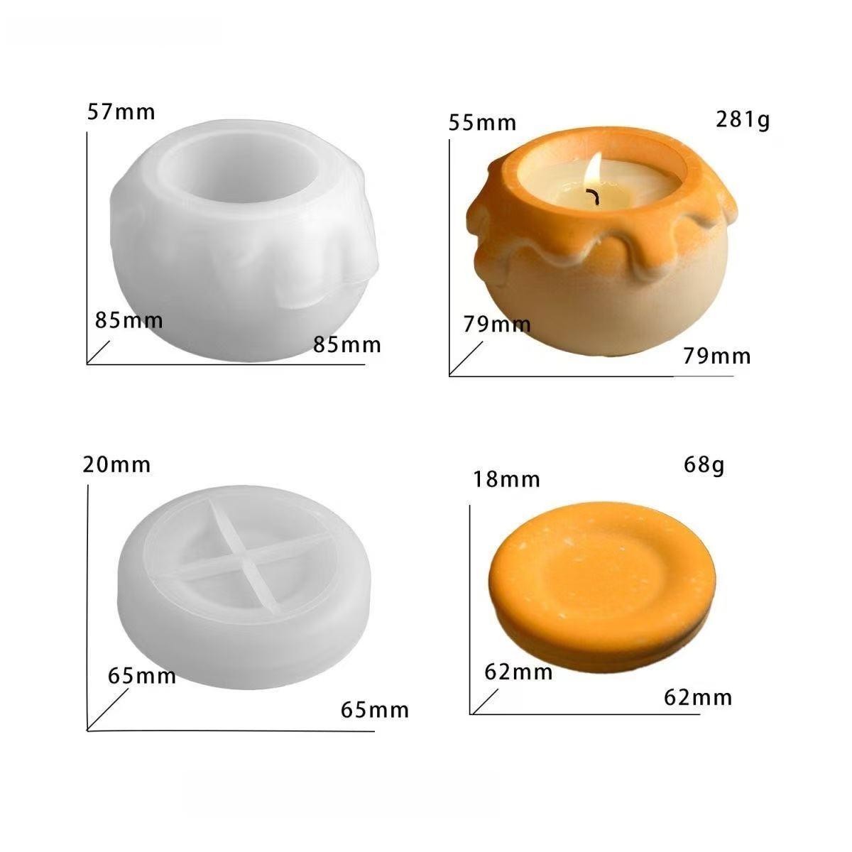 レジン作成用型-ハチミツ瓶