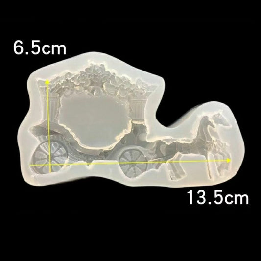 レジン作成用型-クリスタルキャリッジ