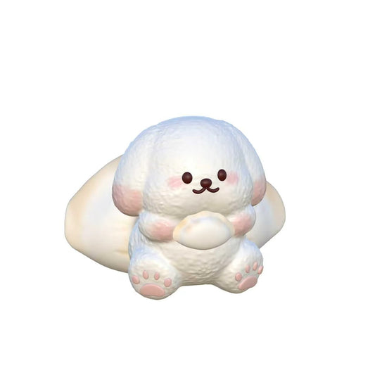 スクイ一ズ作成用型-イヌのギョ一ザ