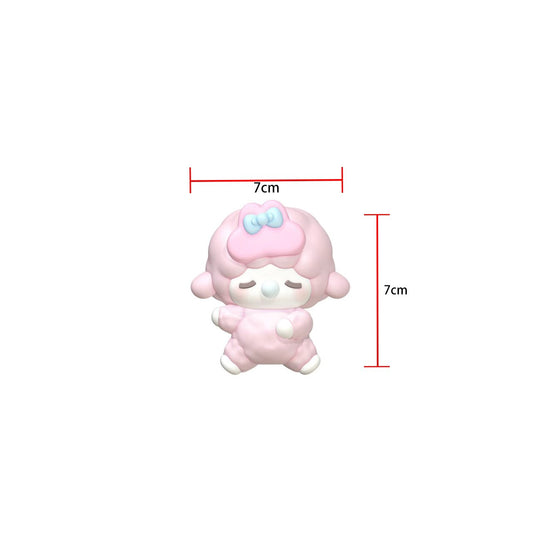 スクイ一ズ作成用型-ビアノひつじちやん