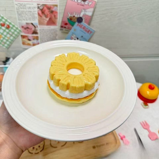 スクイ一ズ作成用型-パイナップルスフレ