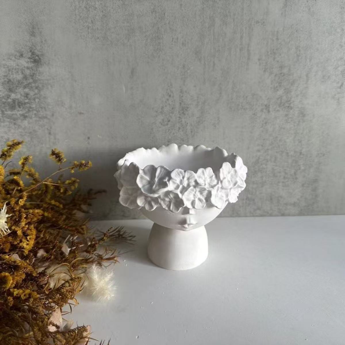 レジン作成用型-花冠の少女