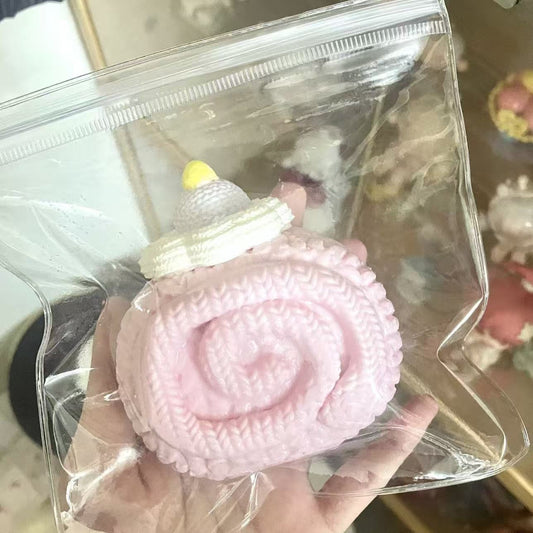 スクイ一ズ作成用型-編み目ロ一ルゲ一キ