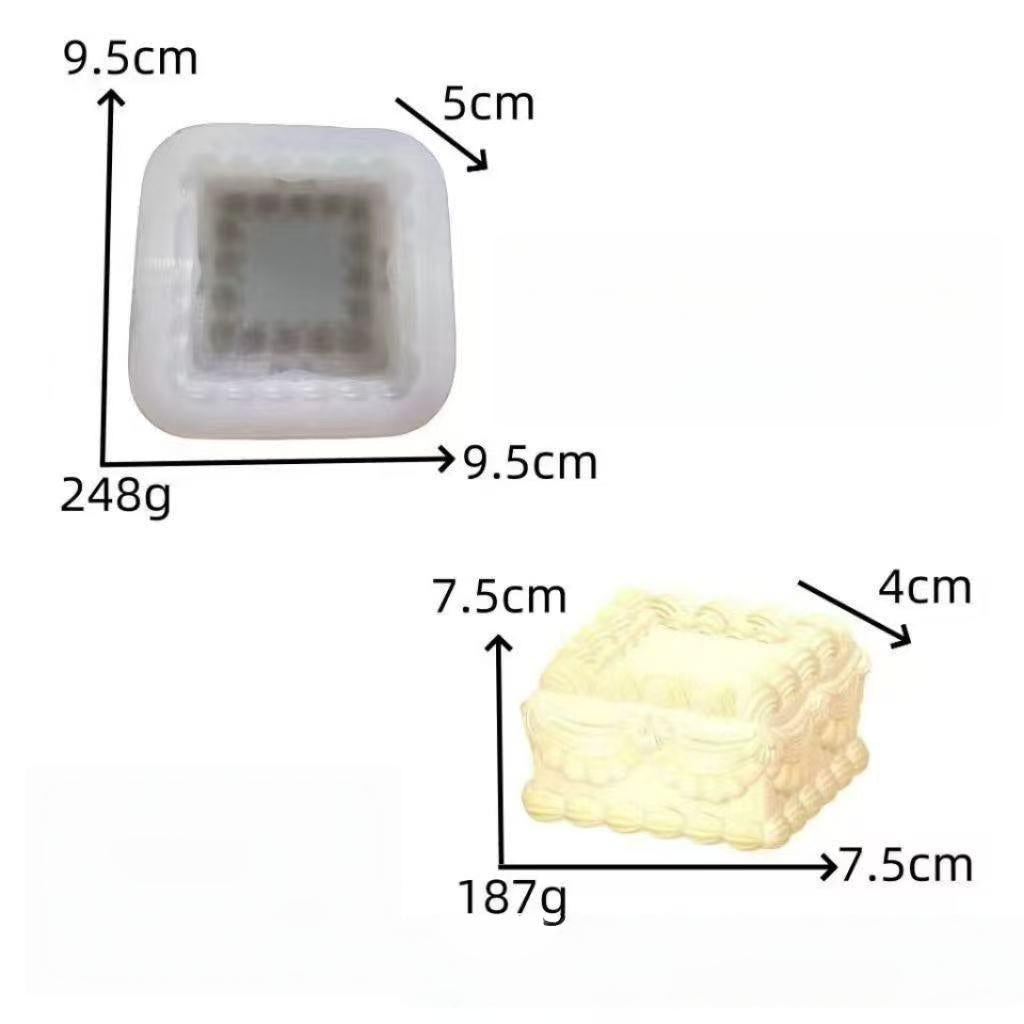スクイ一ズ作成用型-スク工アクリ一ムケ一キ