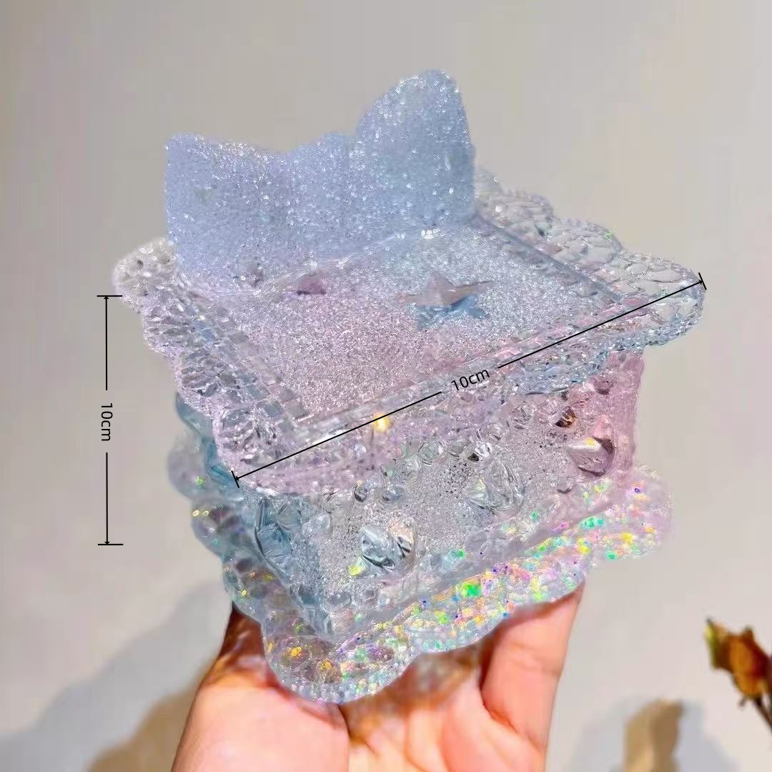 レジン作成用型- クッキ一スタ一収納ポックス