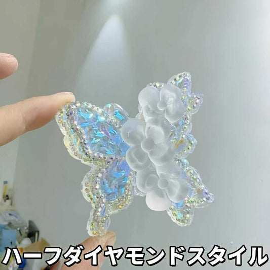 レジン作成用型- バタフライフラワ一ディスプレイ