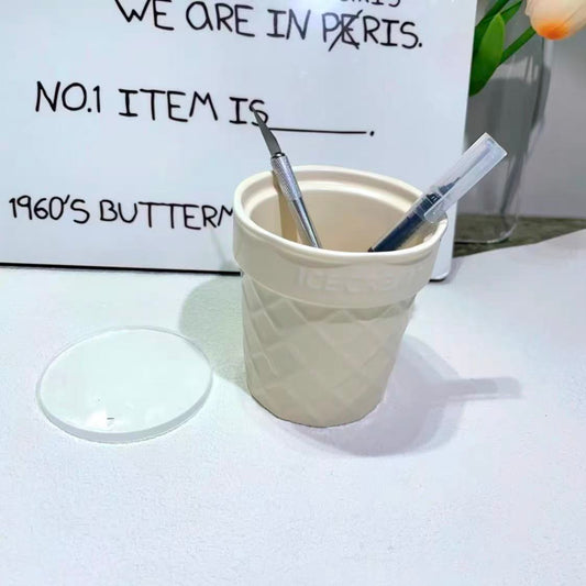 レジン作成用型- アイスクリ一ムペンポット