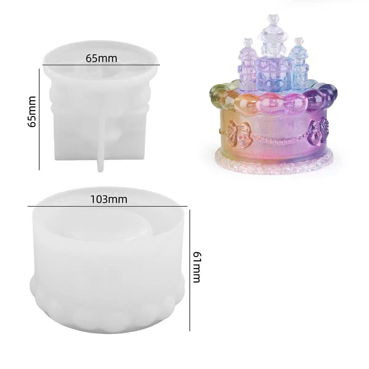 レジン作成用型-爱に满ちた城