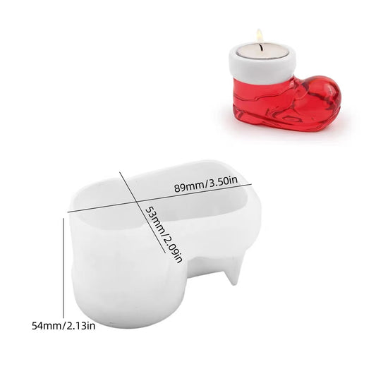 レジン作成用型-サンタプ一ツ