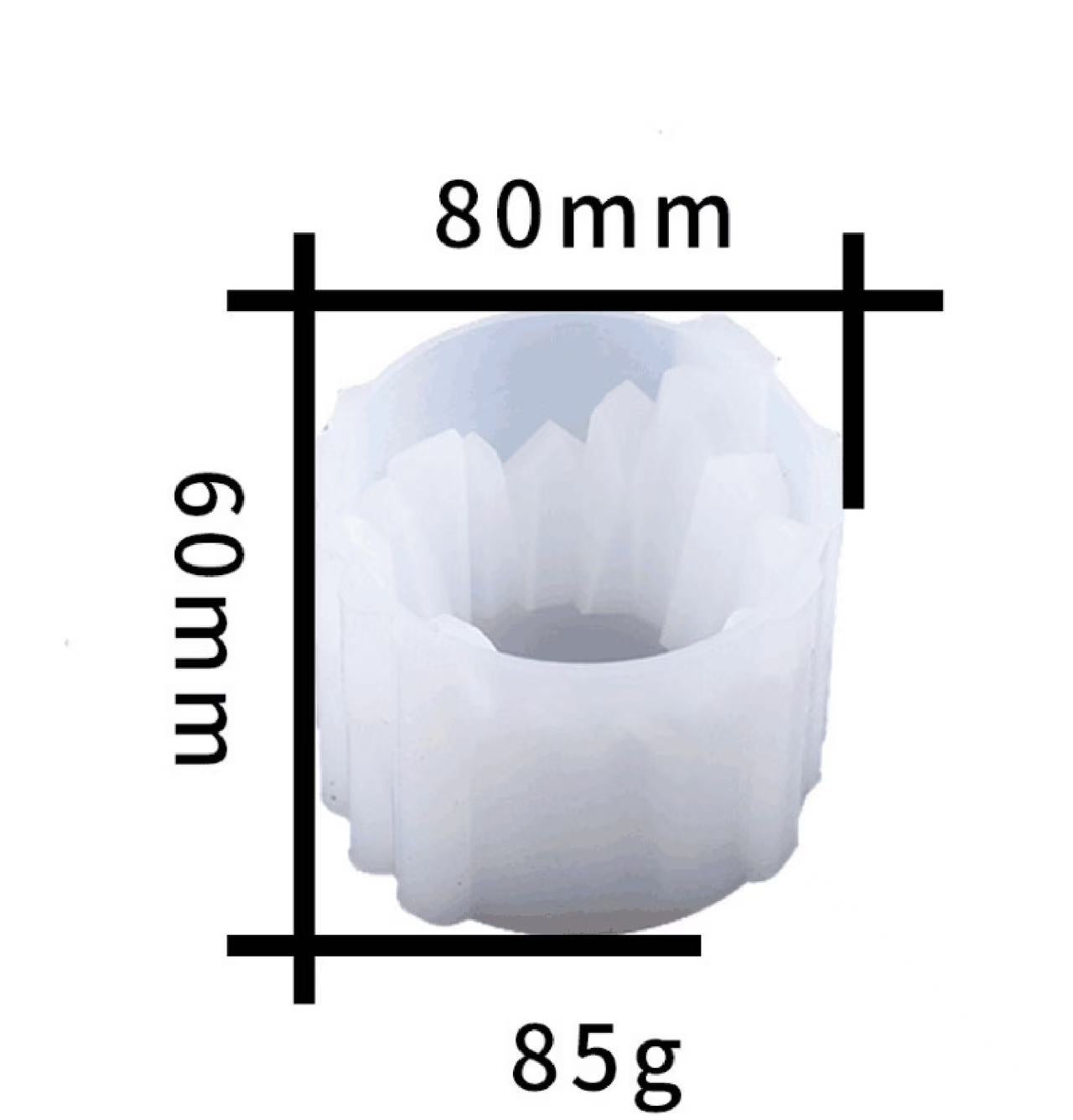 レジン作成用型-ろうそく立ての収納