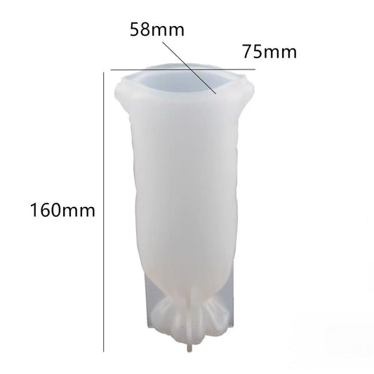 しジン作成用型-水晶が入った福袋オプジエ