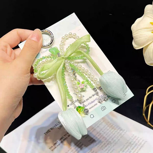 Squeezer Holder - Pearl Ribbon