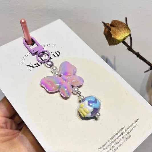 Squeeze Holder - Colorful Butterfly