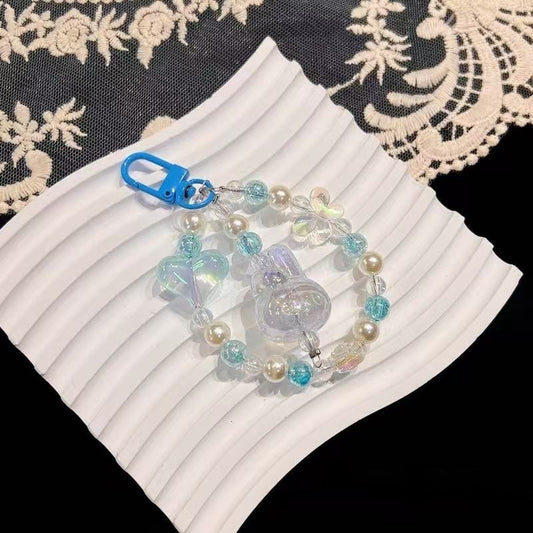 Squeezy Holder - Clear Rabbit