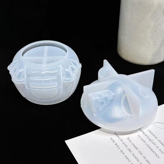 Resin mold - Mushroom house storage can