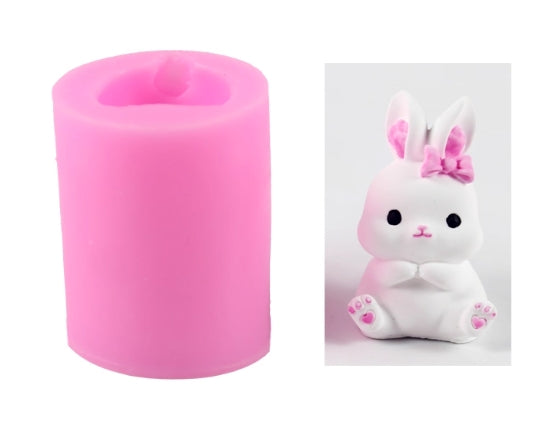 Resin mold - 3D rabbit