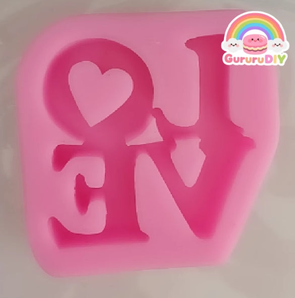 Resin mold - LOVE letter