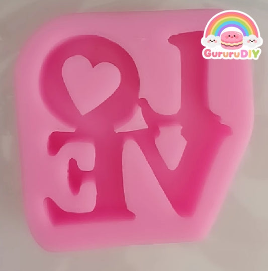 Resin mold - LOVE letter