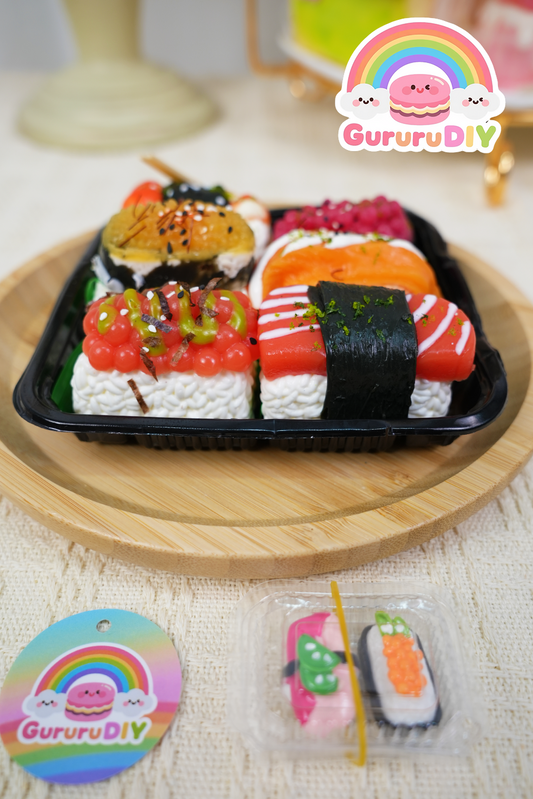 Squishy Finished Product - Sushi Set