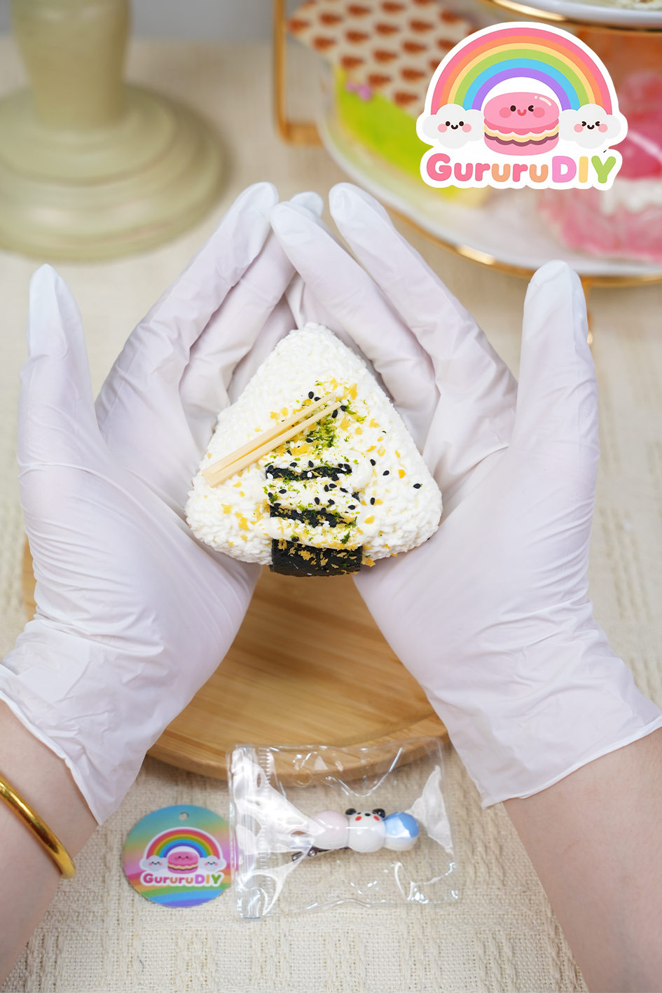 スクイ一ズ完成品-海苔巻きおにぎり