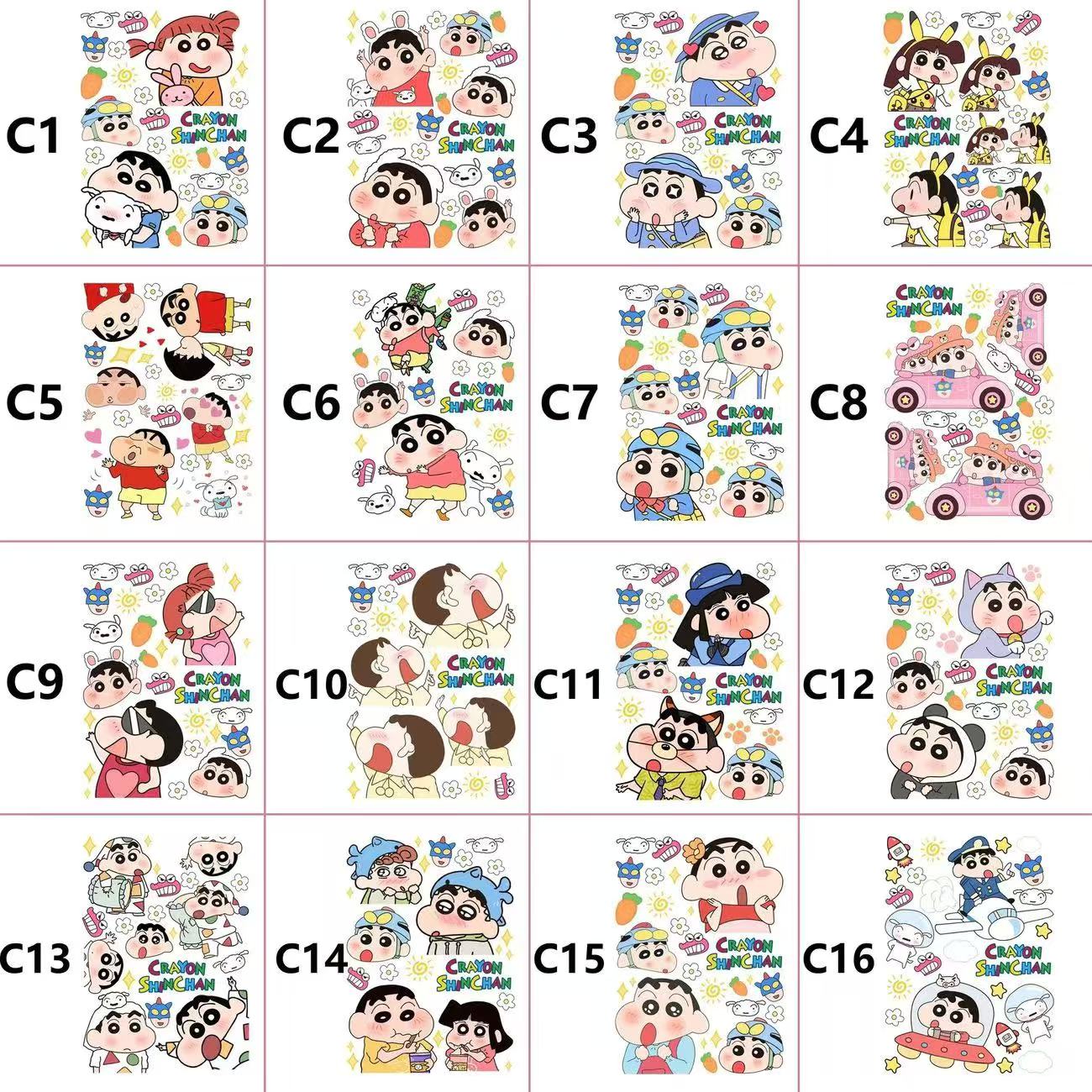 スクイーズデコレーション-クレヨンしんちやん シ一ル