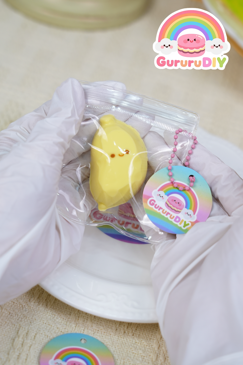 スクイ一ズ完成品-小さなバナナ