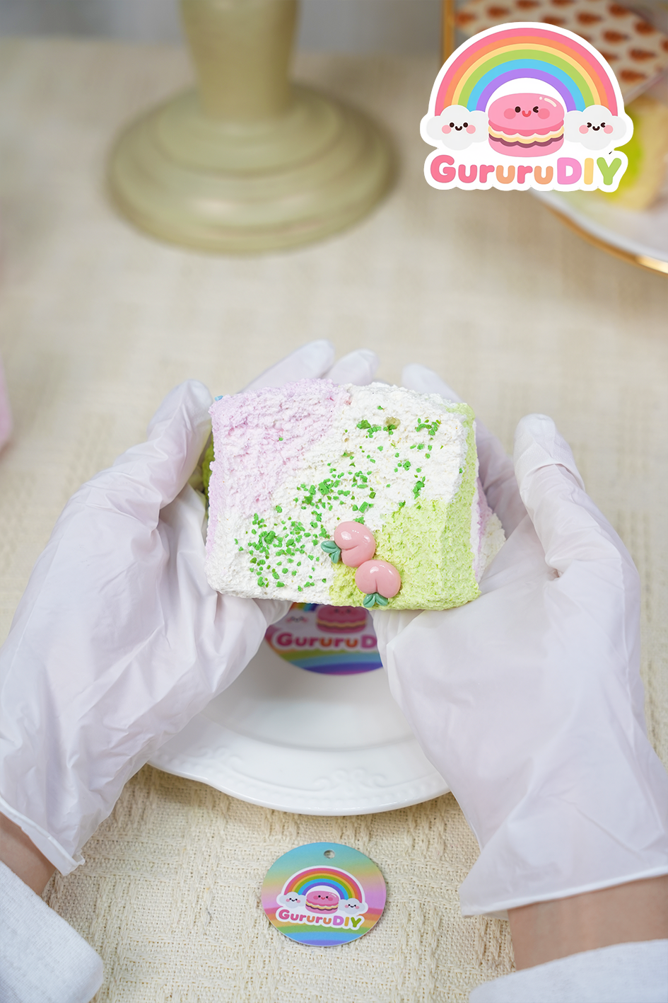 スクイ一ズ完成品-抹茶つるぎ芋ト一スト