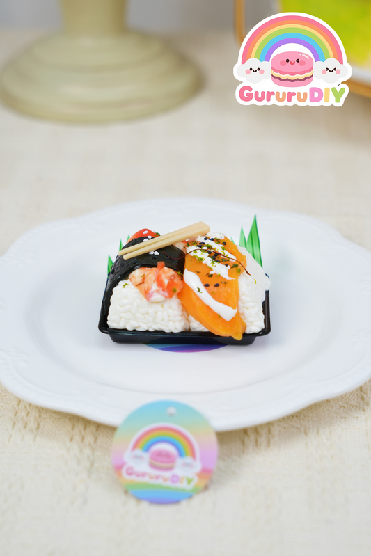 スクイ一ズ完成品-二種類の寿司