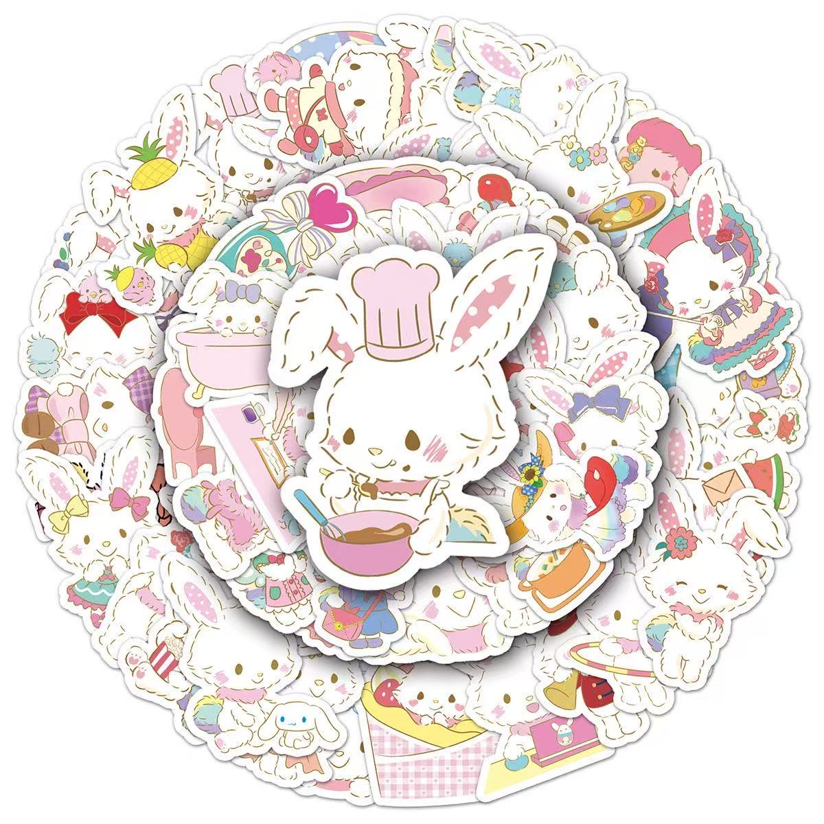 スクイ一ズデコレ一ション-願い兎*50