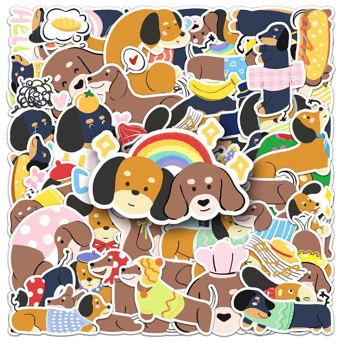 スクイーズデコレーション-ダックスフント*50