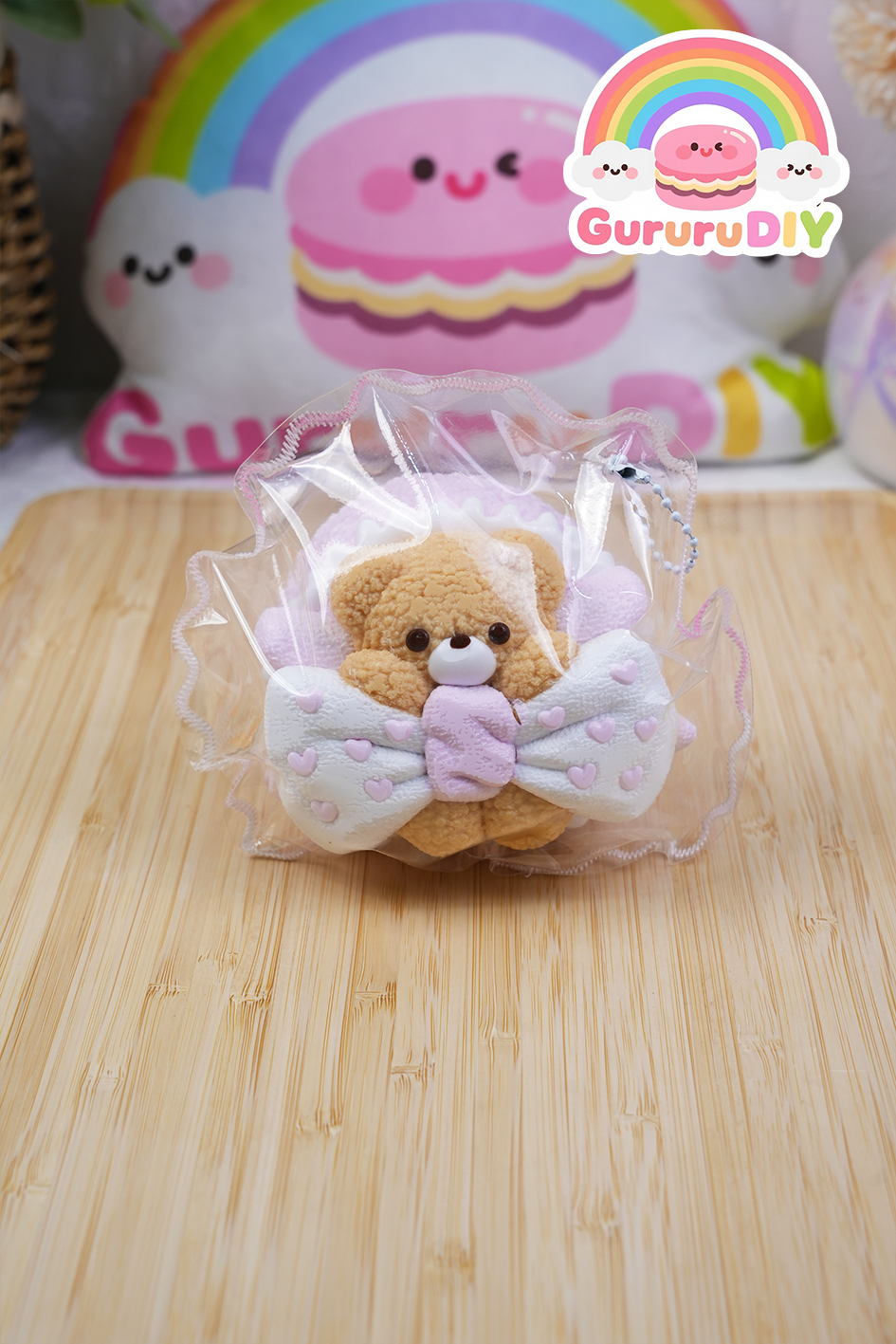 Squishy finished product - Bear cake