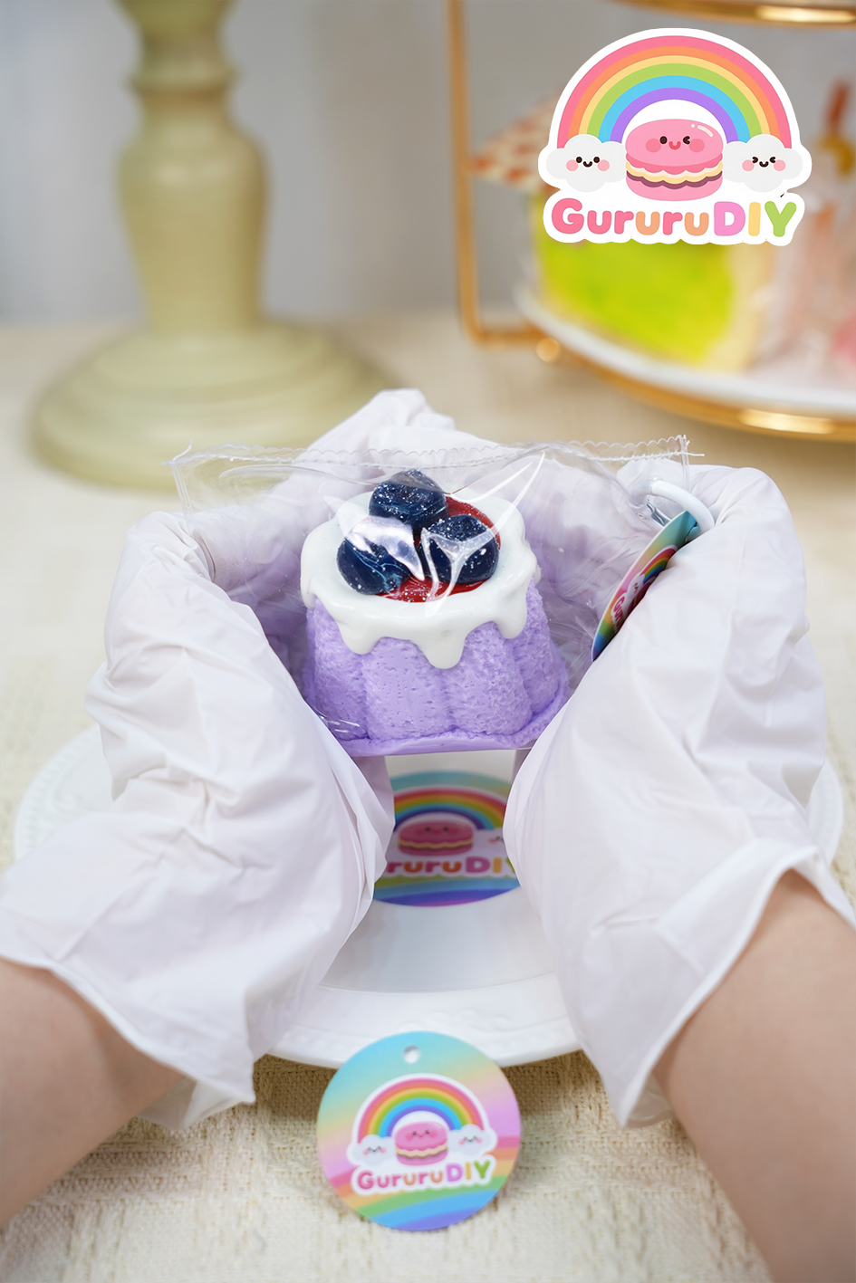 スクイ一ズ完成品-プル一ペリ一のプリン