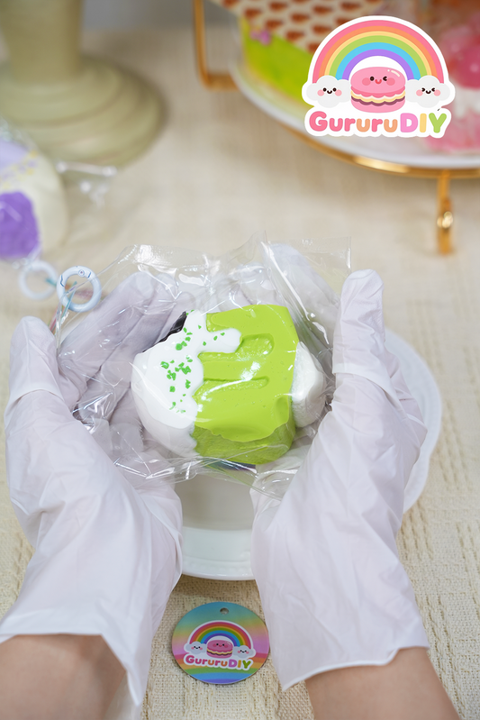 スクイ一ズ完成品-抹茶と小豆のアイスクリ一ム