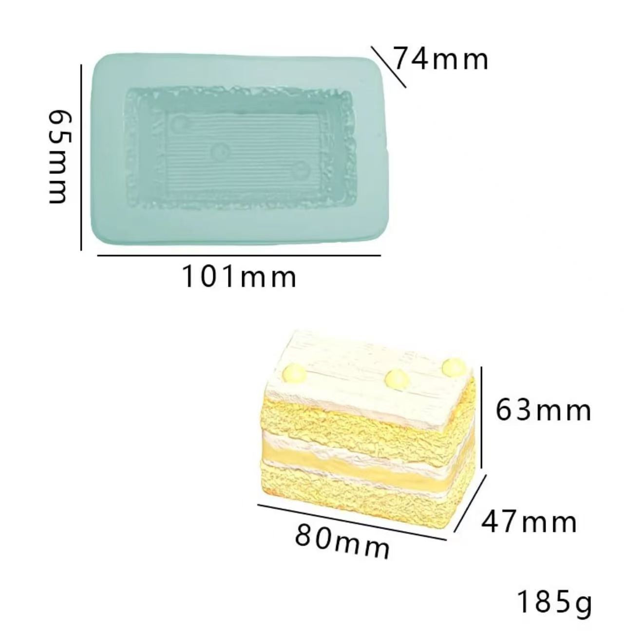 スクイ一ズ作成用型-レモンユズケーキ