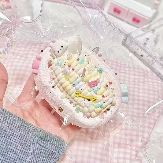 スクイ一ズ作成用型-コーンせんべいちゃん
