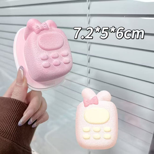 スクイ一ズ作成用型-うさぎスマホ