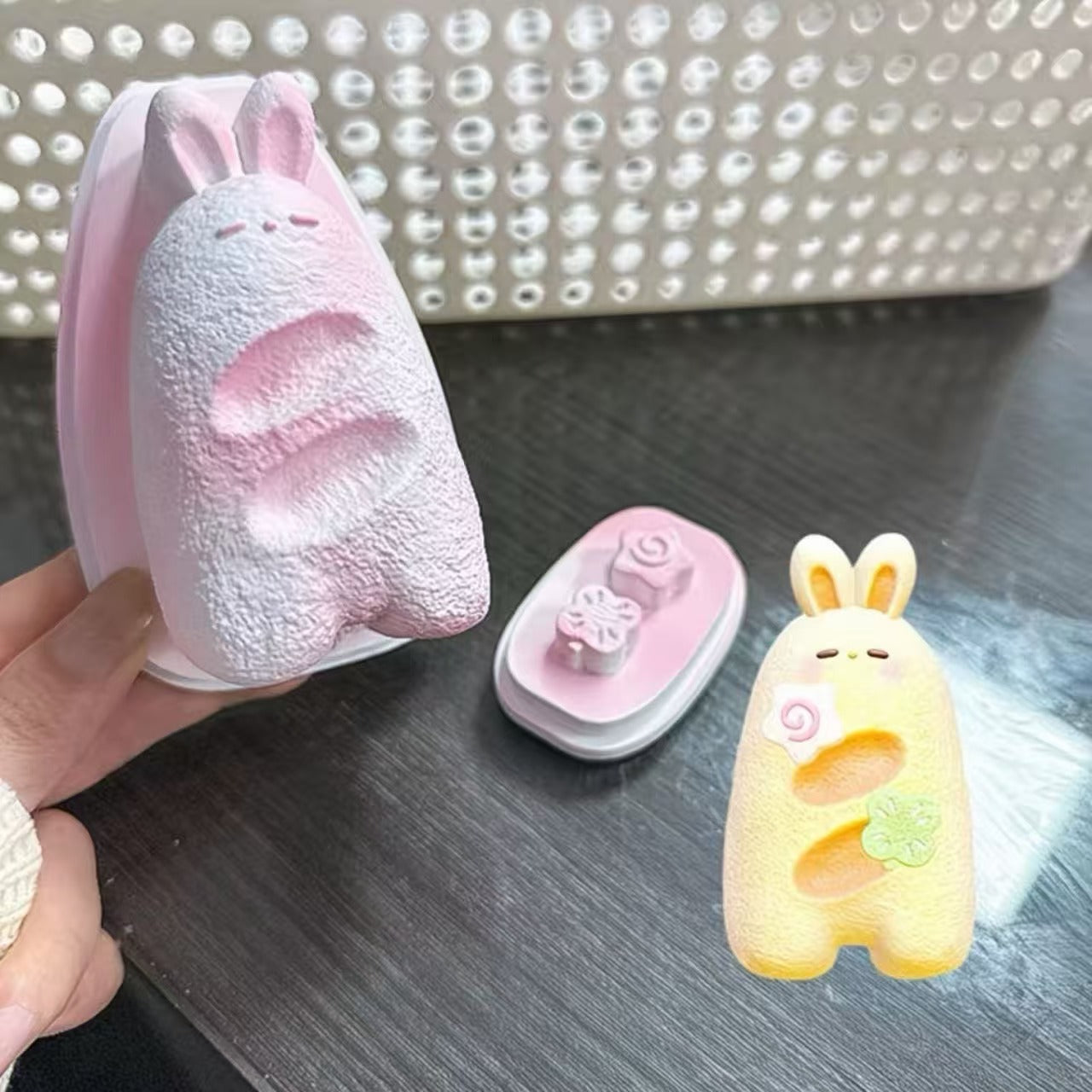 スクイ一ズ作成用型-バゲットうさぎ