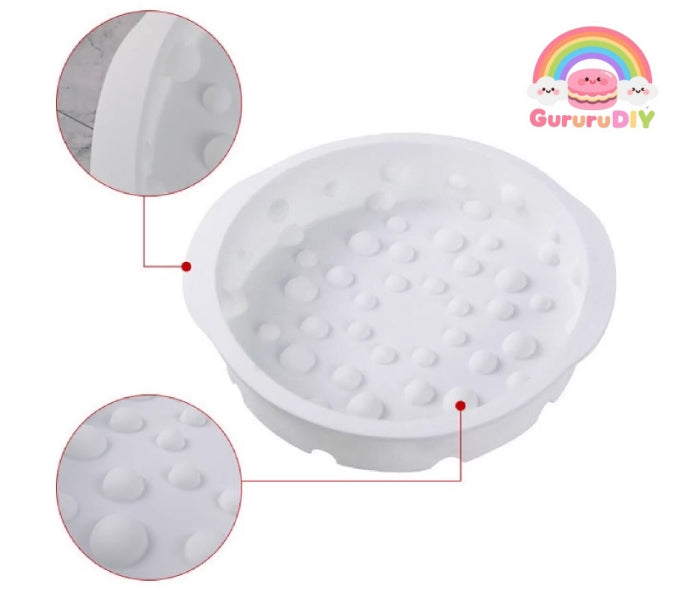 Resin Making Mold - Round Cheese