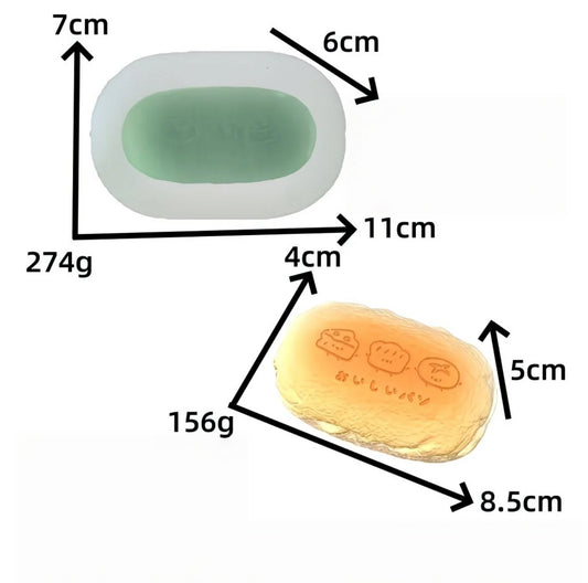Squeeze mold - long bread