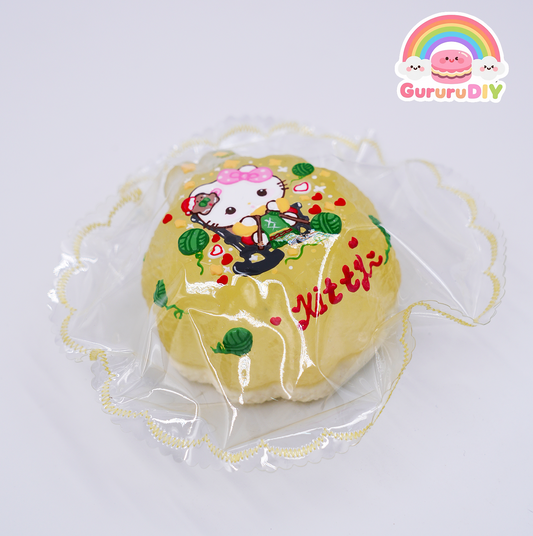 Squishy finished product - Hello Kitty