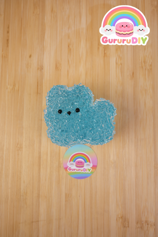 スクイ一ズ完成品-クリスタルウサギ