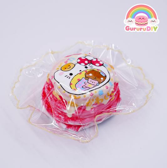 Squishy finished product - Hello Kitty