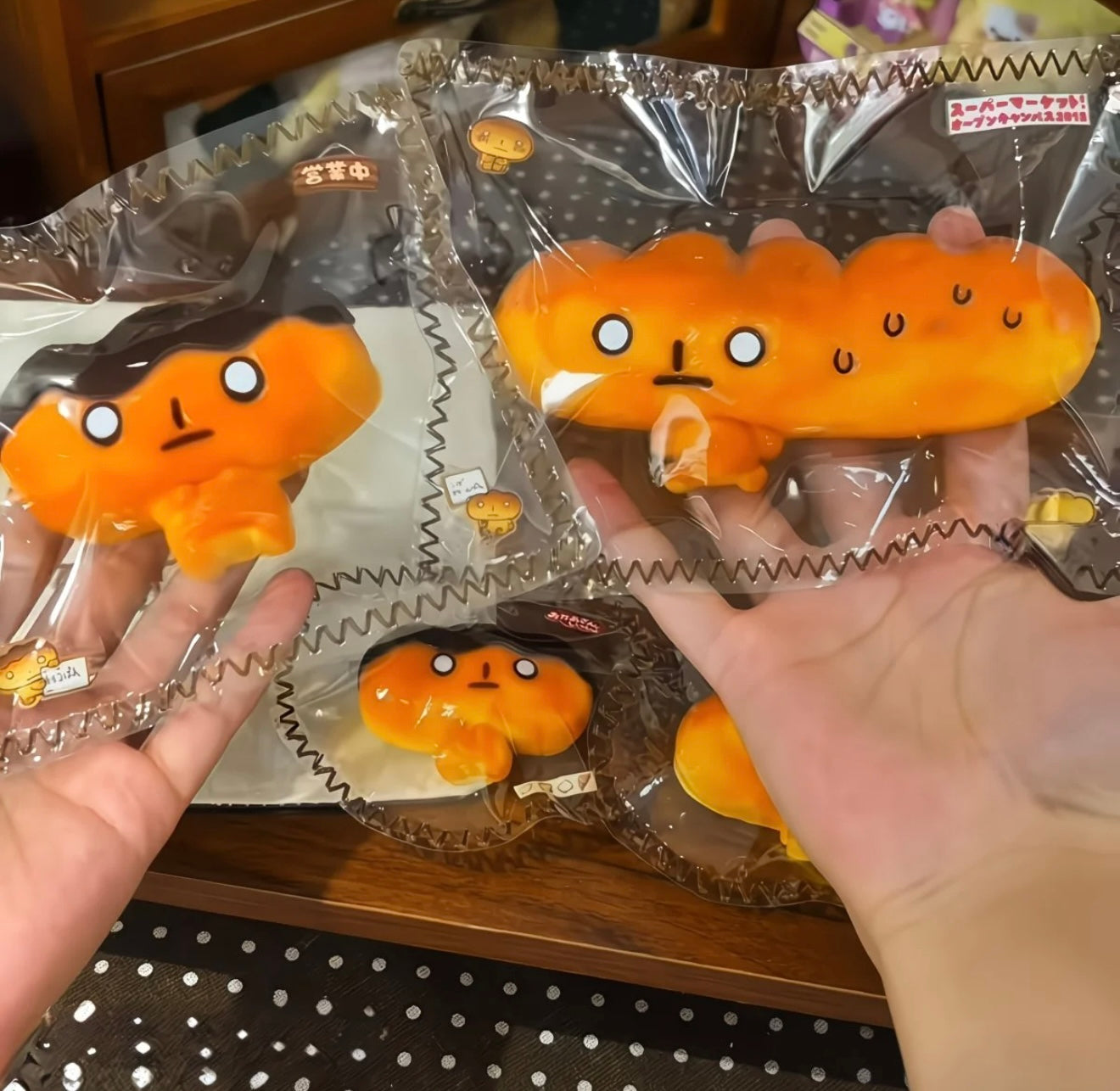 スクイ一ズ作成用型-キャラメルデコパン
