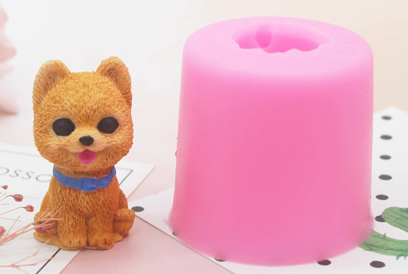 Resin Molds - Two Types of Puppies