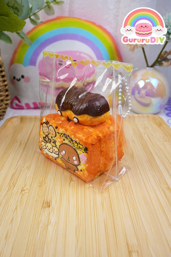 Squishy finished product - Pumpkin Toast